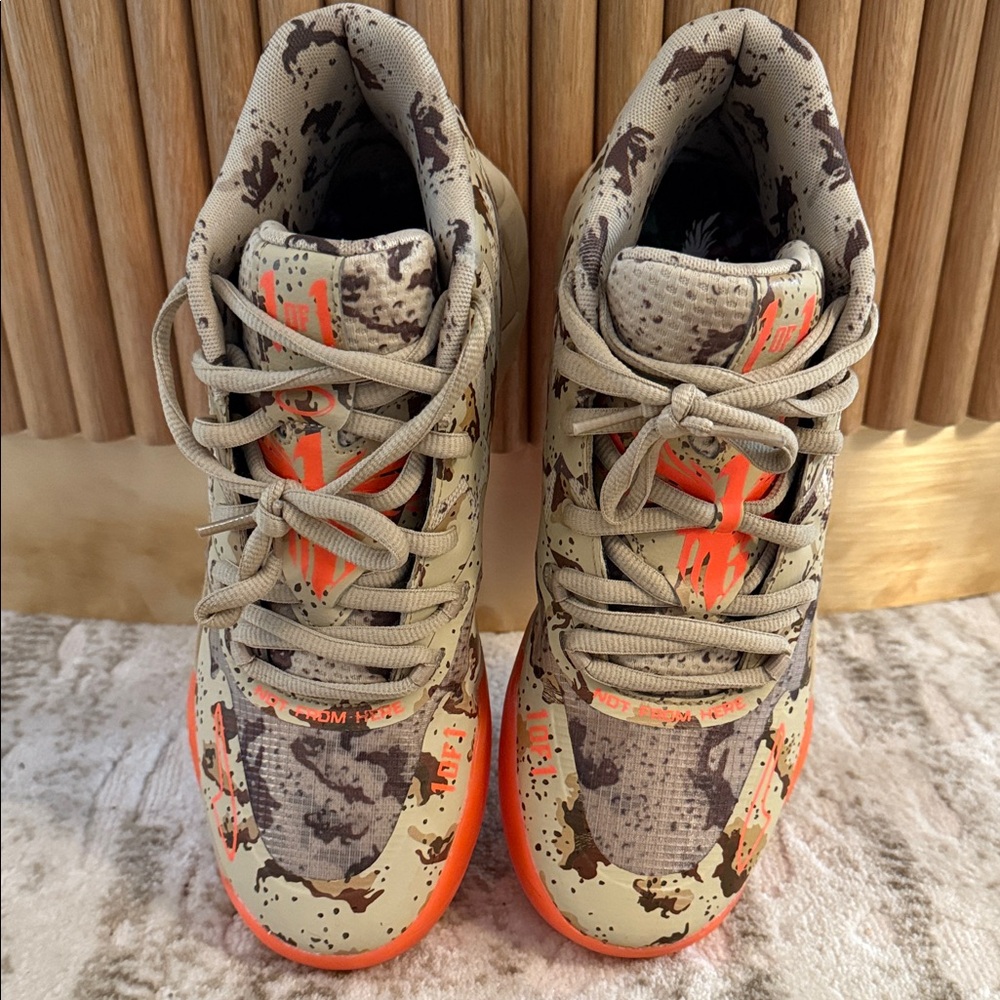 MB.01 Digital Camo Basketball Shoe Size 10